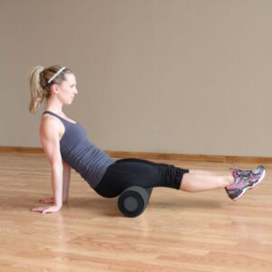 Smart Recovery Foam Roller - Action - hamstrings