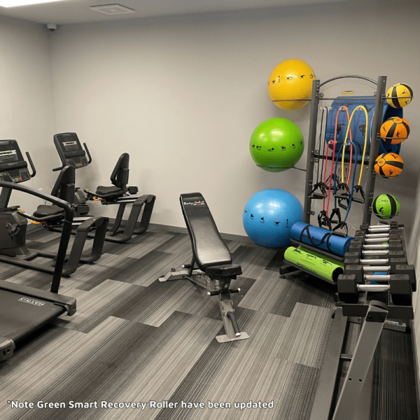 Smart Deluxe Self-guided Commercial Package install at Hospitality fitness center