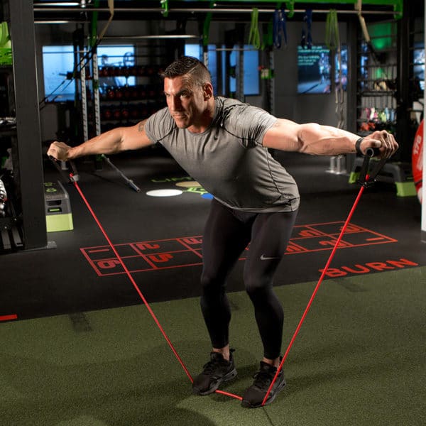 Fitness Cable lateral shoulder fly