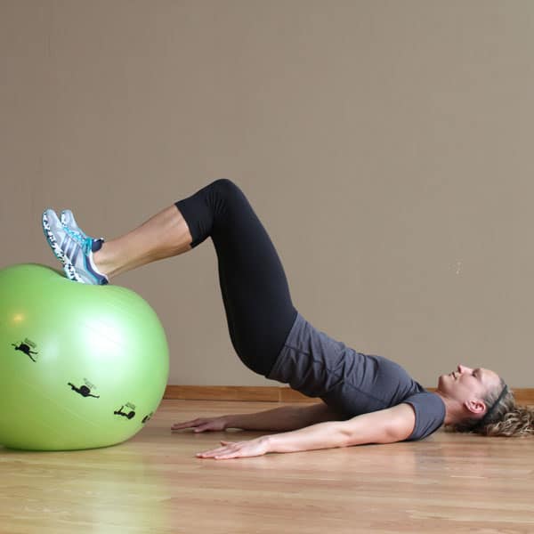 Smart Stability Ball-Hip Raise, roll out