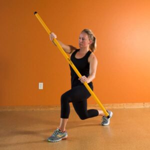 Smart Stick- Lunge with Rowing
