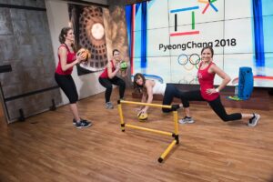 Group of woman exercise with Smart Medicine Ball