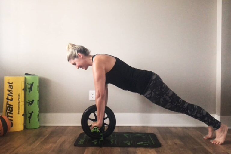 Smart Core Ab Wheel Plank Hold Prism Fitness