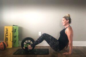 Smart Core Ab Wheel In and Outs Step 2