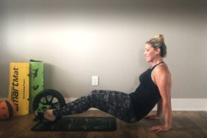 Smart Core Ab Wheel In and Outs Step 3