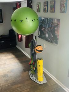 Smart In-Home Gym, Side View