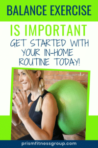 Balance exercise is important - Get started with your in-home routine today