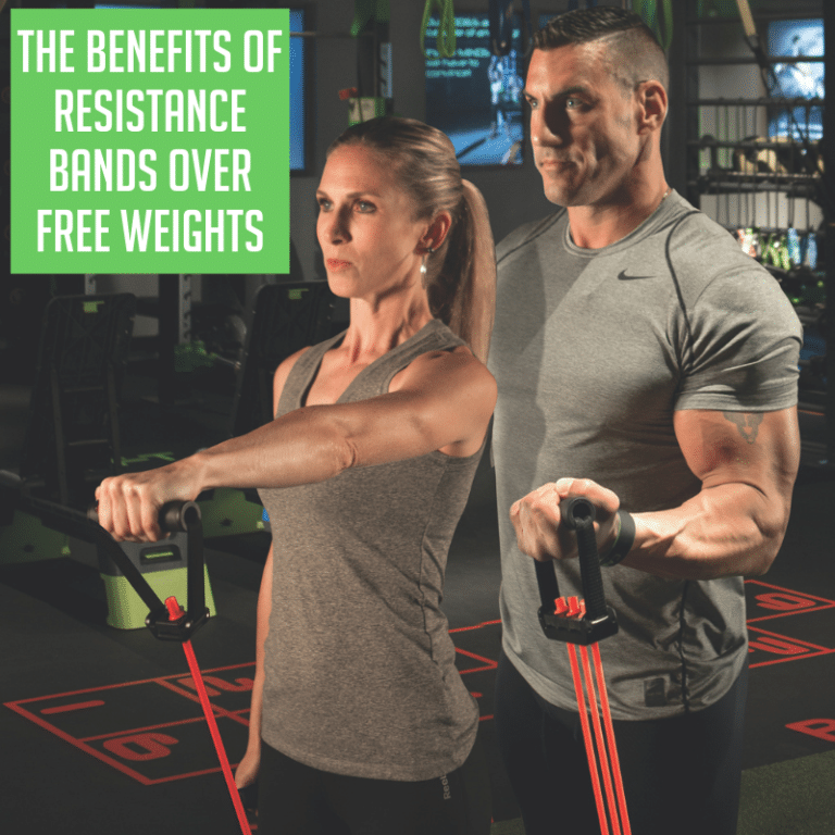 The Benefits of Resistance Bands Over Free Weights