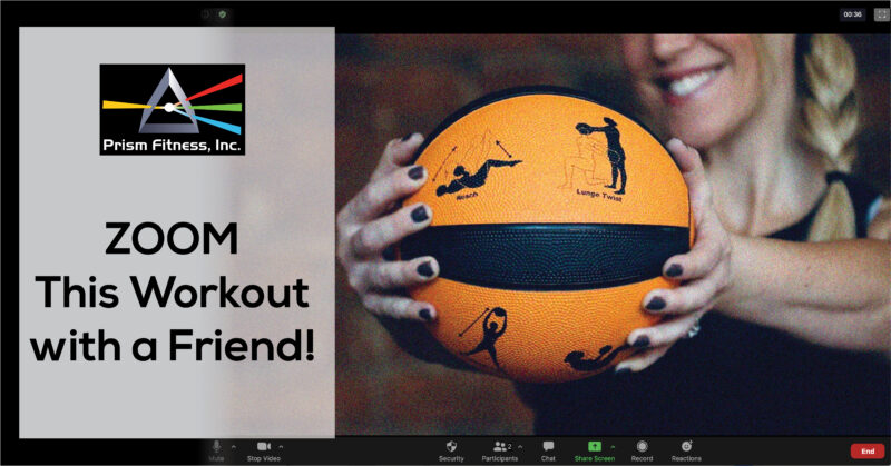 Are you the person who loves to bring a friend to class & chat between sets? Get ready to Zoom Workout with a friend & Reimagine Your Routine