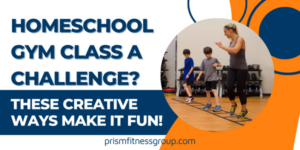 Homeschool Gym Class - We put together some fun homeschool gym class ideas that are fun, get bodies moving, and brains working for any school-age student!