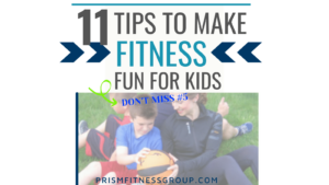11 Tips to make fitness fun for kids and active for a lifetime. Getting kids fit early on in life helps develop strong habits to last a lifetime. Let's start by making it fun.