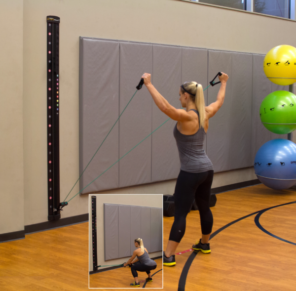 Smart Resistance Wall Gym-low to high fly