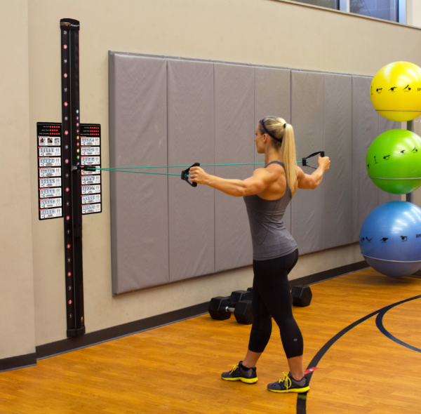 Smart Resistance Wall Gym-shoulder fly chart