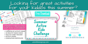 Summer Active Kids Challenge Journal Details