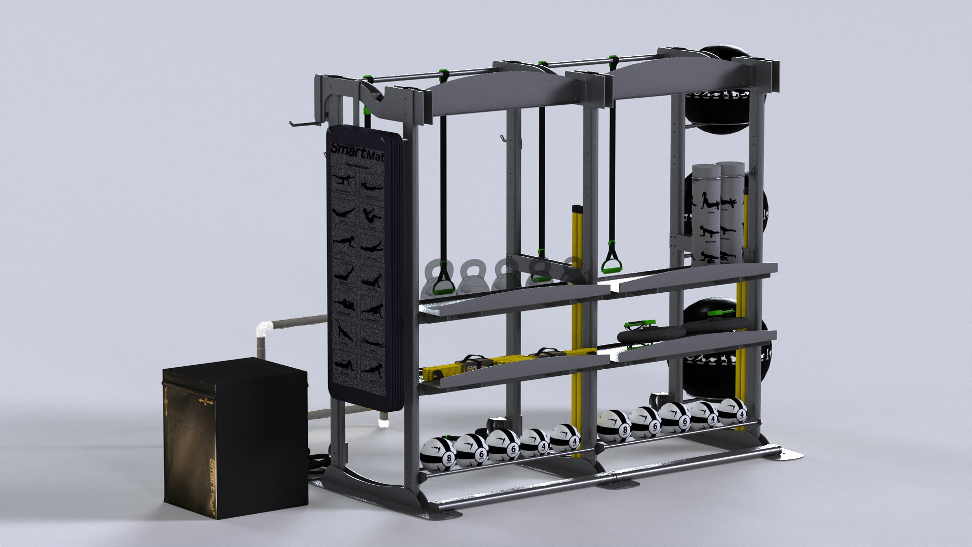 Studio FTC Free Standing - 2 Bay Package - Prism Fitness