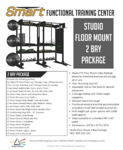 Studio FTC Floor Mount - 2 Bay Package