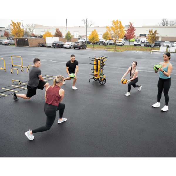 Smart Cart, Group Training Med Ball workout
