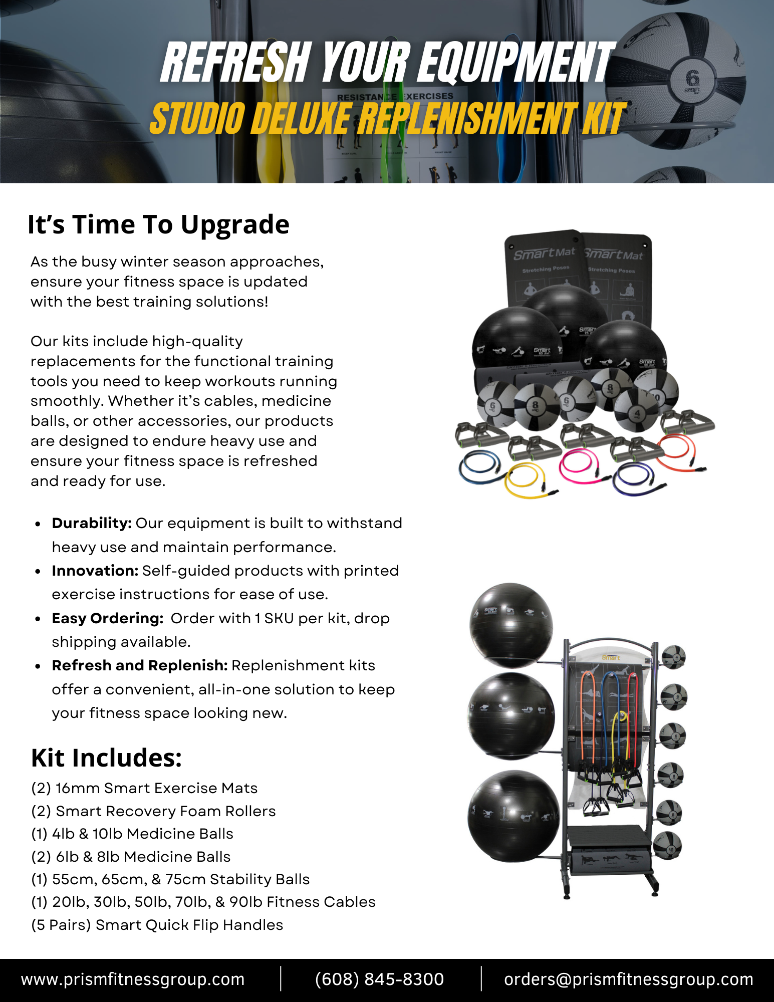 Studio Deluxe Commerical Package Replenishment Kit