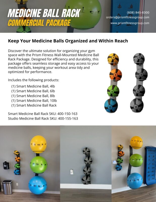 Smart Medicine Ball Rack Package - Sell Sheet