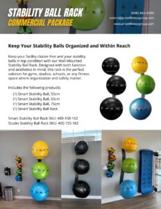 Smart Stability Ball Rack Package - Sell Sheet