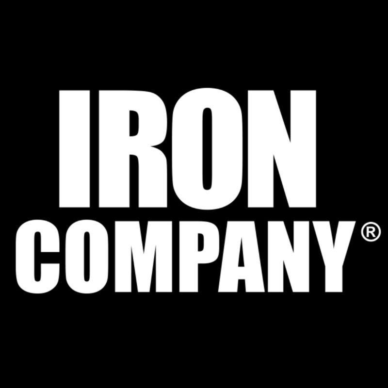 IRON COMPANY logo, exclusive GSA dealer for Prism Fitness and top supplier of gym equipment, flooring, and functional fitness tools for federal and military buyers